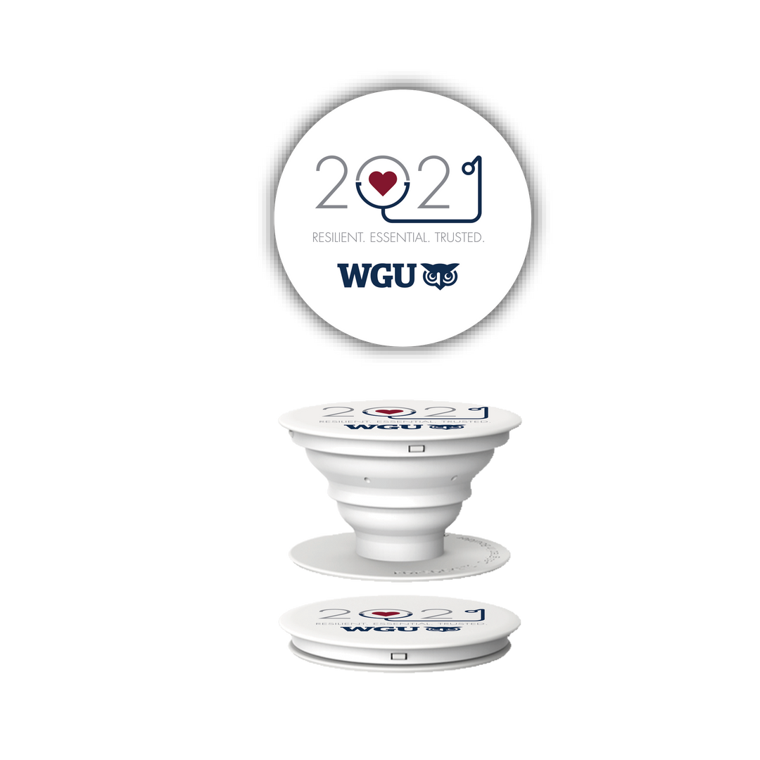 2021 Nurse Pop Socket Phone Accessory - WGU Clearance