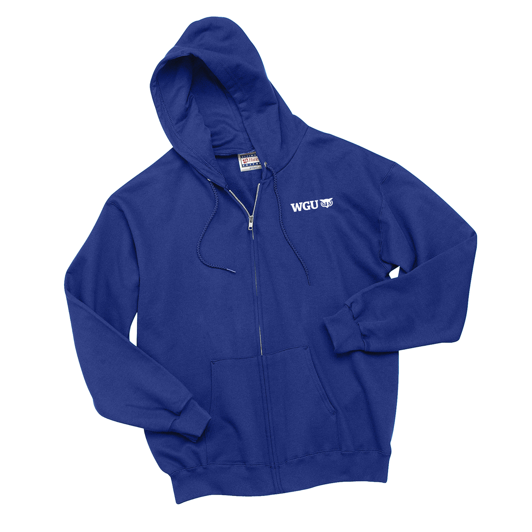 Hanes® Ultimate Cotton® - Full-Zip Hooded Sweatshirt - WGU Clearance ...