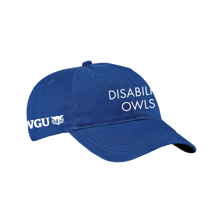 Port & Company® - Brushed Twill Low Profile Cap - Disability Owls 2023
