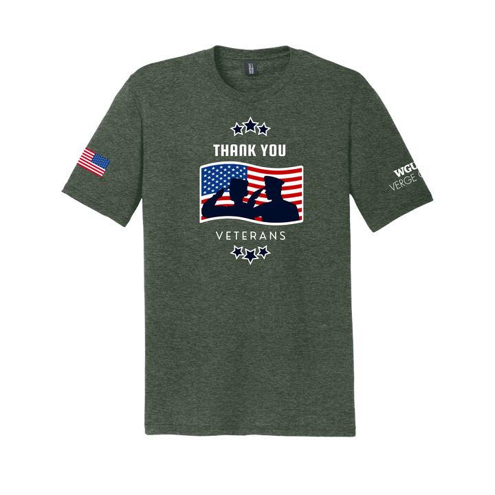 District® - Young Mens Tri-Blend Crew Neck Tee - VERGE 2024