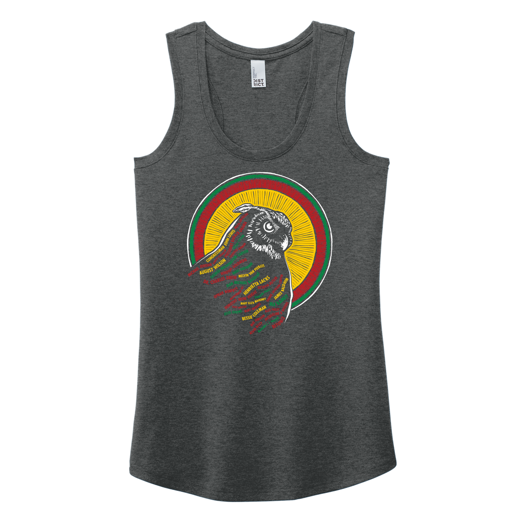 District ® Women’s Perfect Tri ® Racerback Tank - Believe Owls