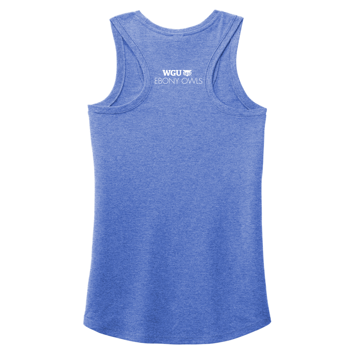 District ® Women’s Perfect Tri ® Racerback Tank - Believe Owls