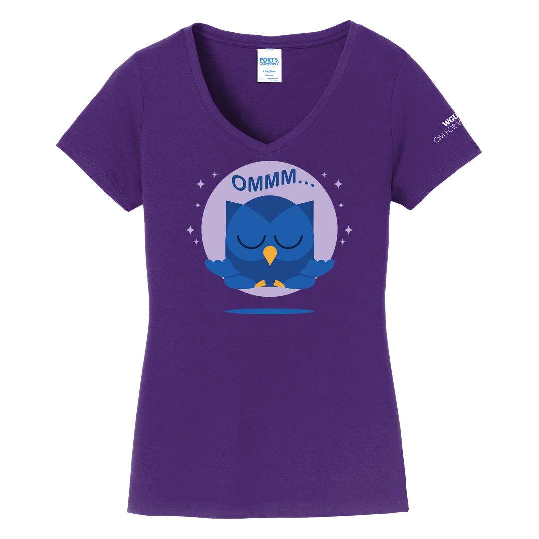 Port & Company® Ladies Fan Favorite™ V-Neck Tee - OM for Wellness