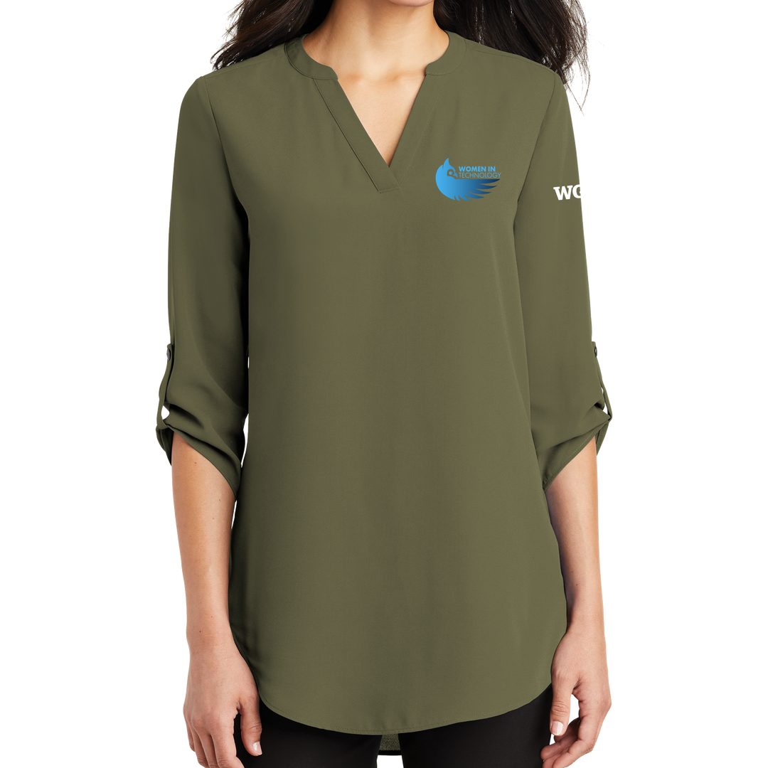 Port Authority ® Ladies 3/4-Sleeve Tunic Blouse - Women in Technology