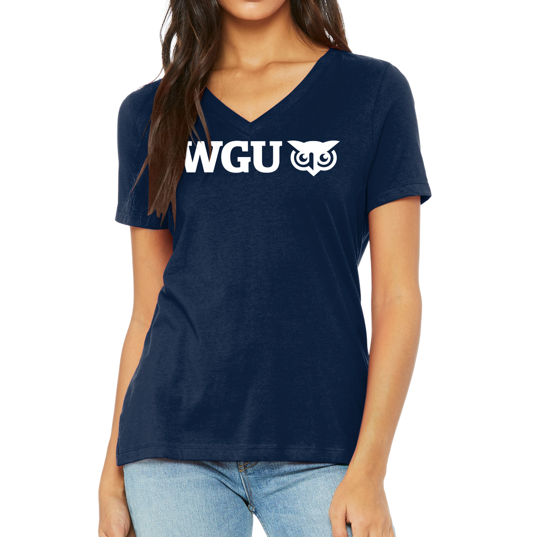 BELLA CANVAS Women s Relaxed Jersey Short Sleeve V Neck Tee