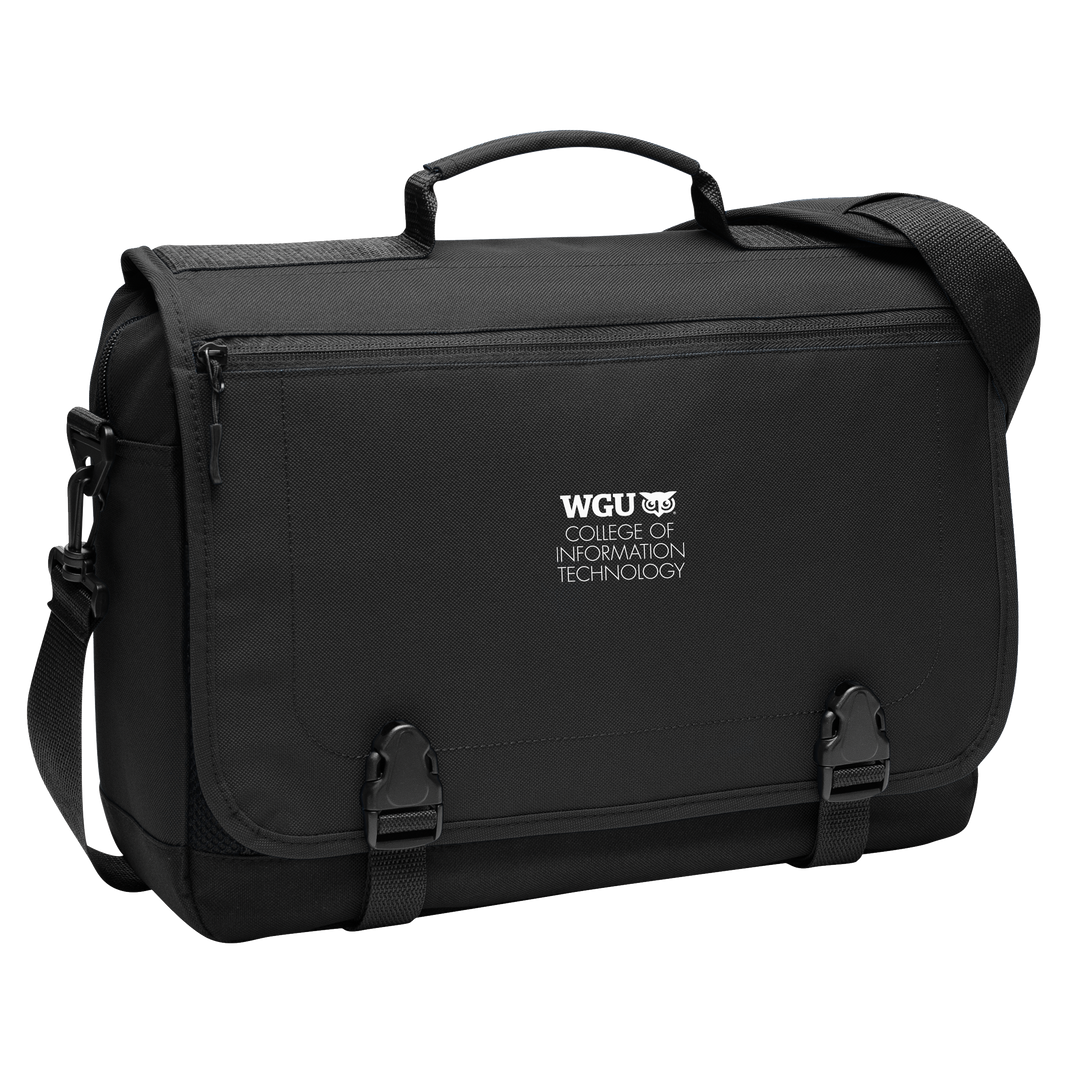 Port authority top messenger bag