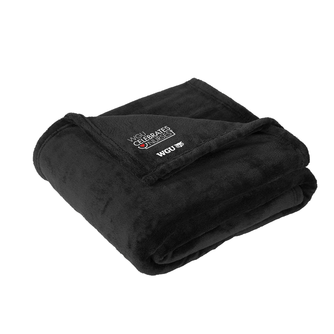 Port Authority Oversized Ultra Plush Blanket Celebrate Nurses