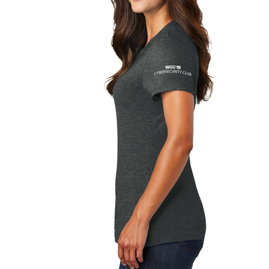 District Made® Ladies Perfect Tri® Crew Tee - Cyber Security Club