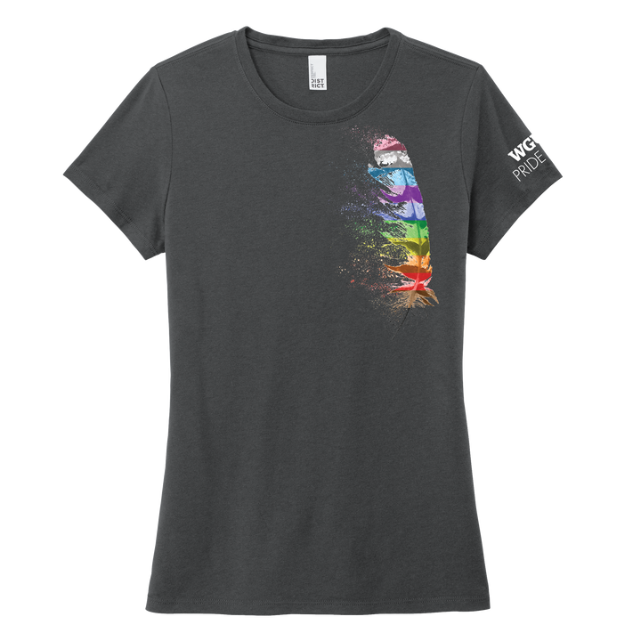 District Made® Ladies Perfect Tri® Crew Tee - PRIDE Owls