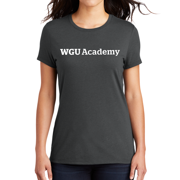 District Made® Ladies Perfect Tri® Crew Tee - WGU Academy