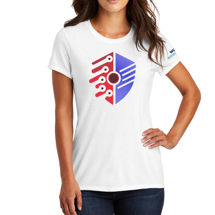 District Made® Ladies Perfect Tri® Crew Tee - Cyber Security Club