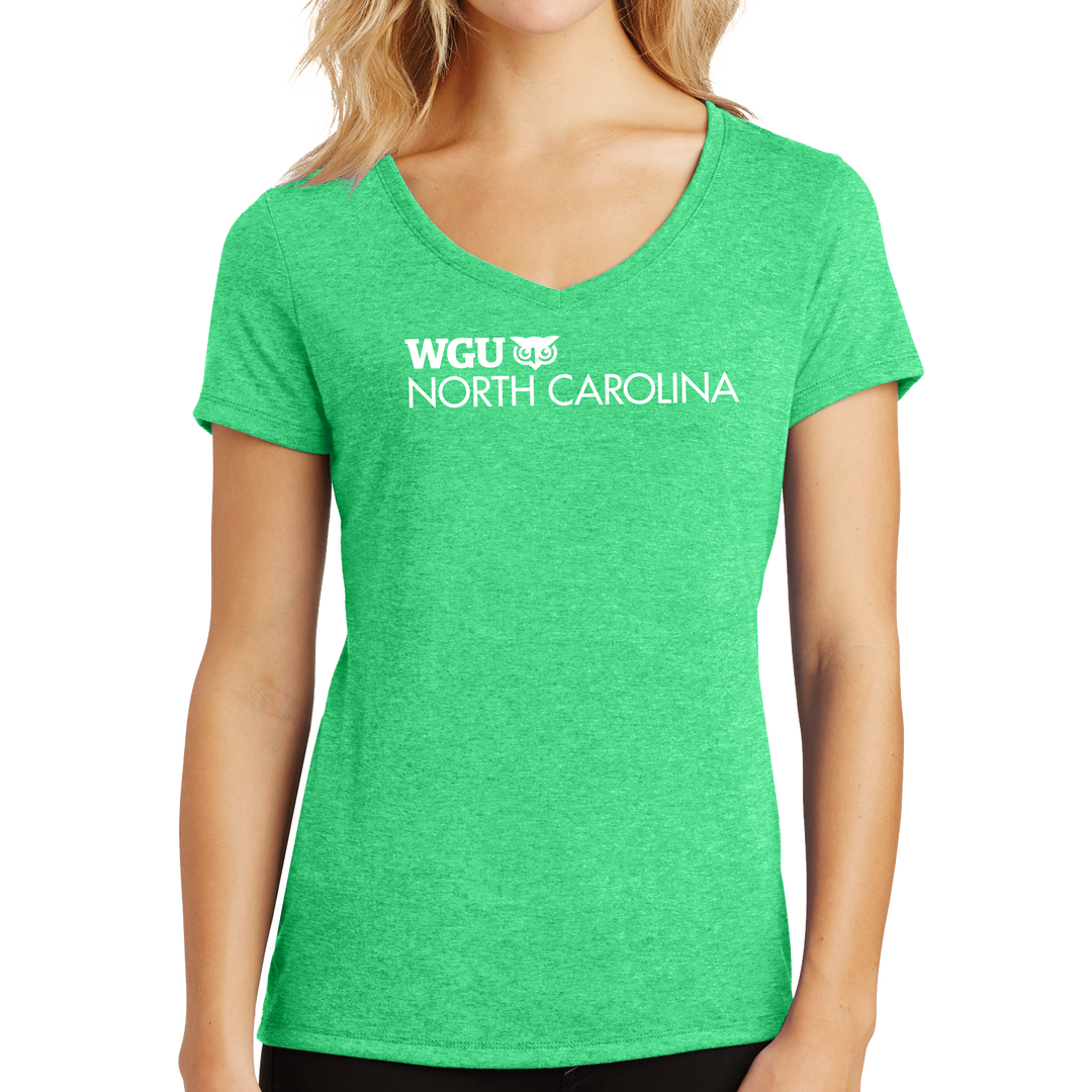 District Made® Ladies Perfect Tri® V-Neck Tee - North Carolina