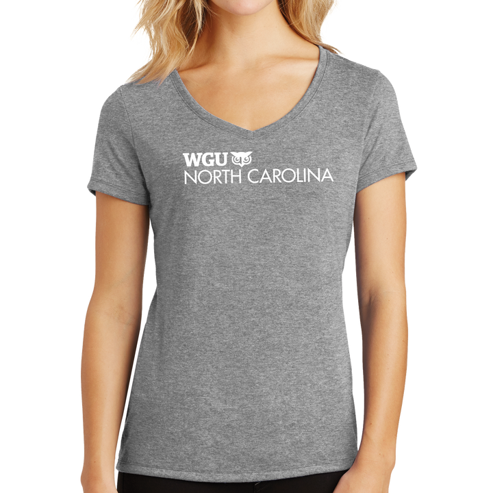District Made® Ladies Perfect Tri® V-Neck Tee - North Carolina