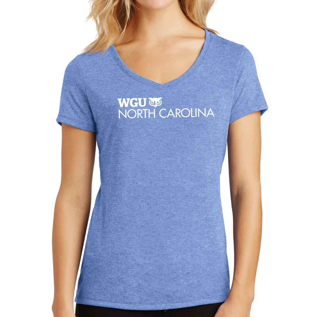 District Made® Ladies Perfect Tri® V-Neck Tee - North Carolina