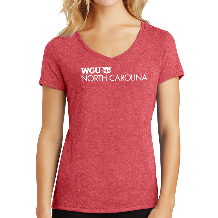 District Made® Ladies Perfect Tri® V-Neck Tee - North Carolina