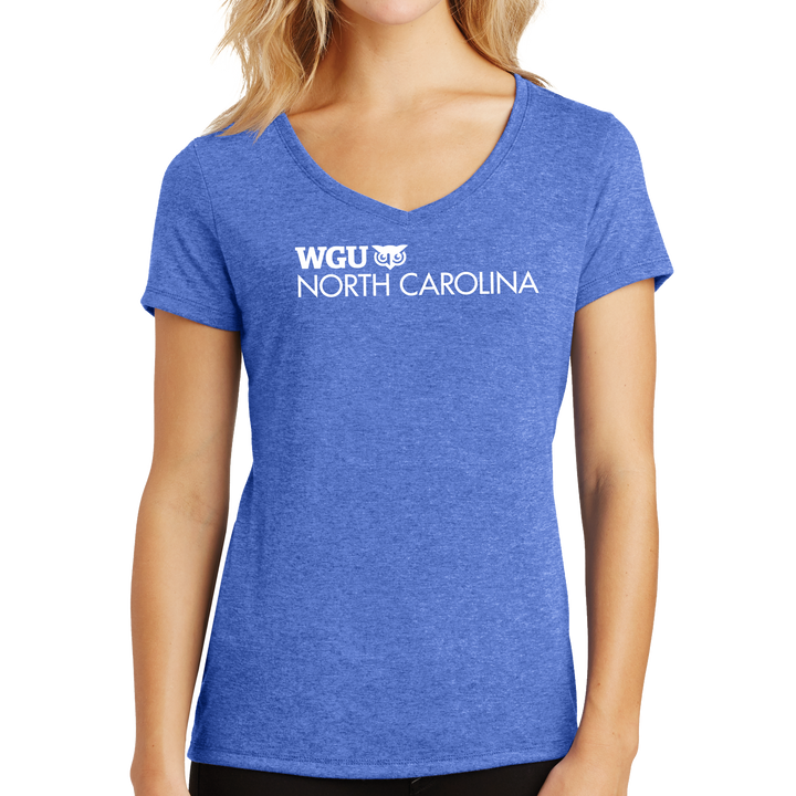 District Made® Ladies Perfect Tri® V-Neck Tee - North Carolina