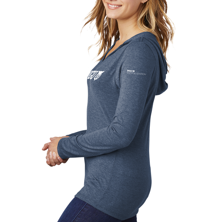 District Made Ladies Perfect Tri Long Sleeve Hoodie - Talent Acquisition