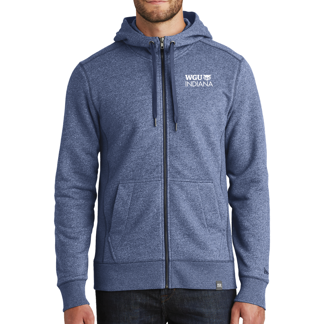 New Era® French Terry Full-Zip Hoodie - Indiana