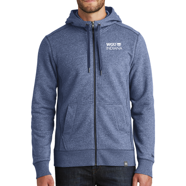 New Era® French Terry Full-Zip Hoodie - Indiana