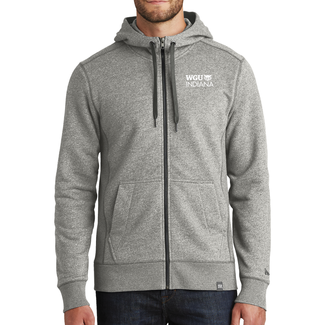 New Era® French Terry Full-Zip Hoodie - Indiana