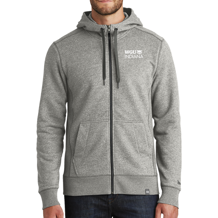 New Era® French Terry Full-Zip Hoodie - Indiana