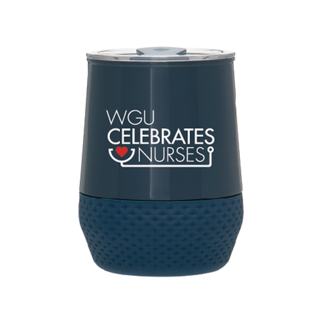 12 oz Eros Wine Tumbler - Celebrate Nurses