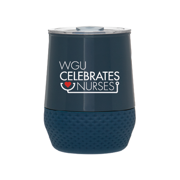 12 oz Eros Wine Tumbler - Celebrate Nurses