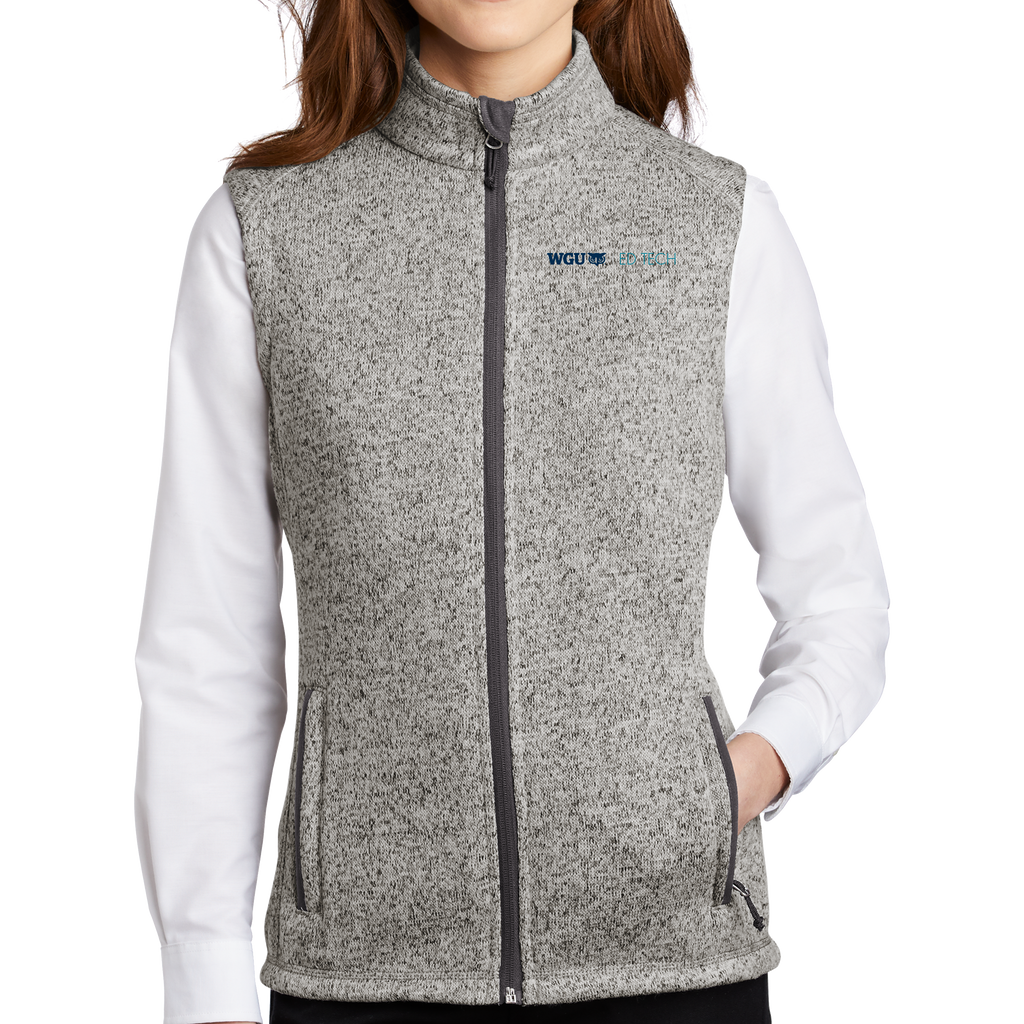Port Authority ® Ladies Sweater Fleece Vest - Ed Tech – WGUstore