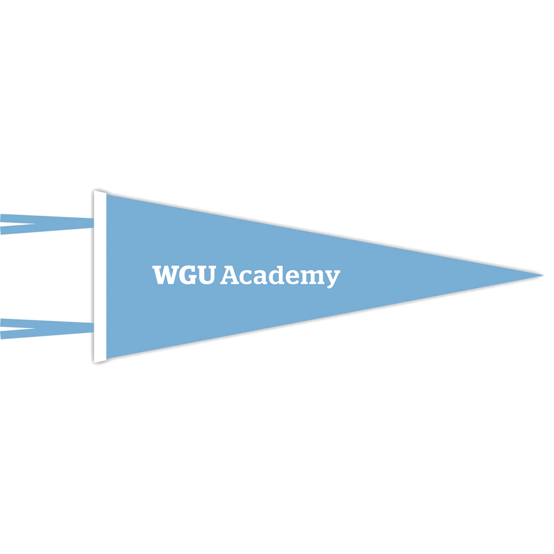 Pennant Flag - WGU Academy