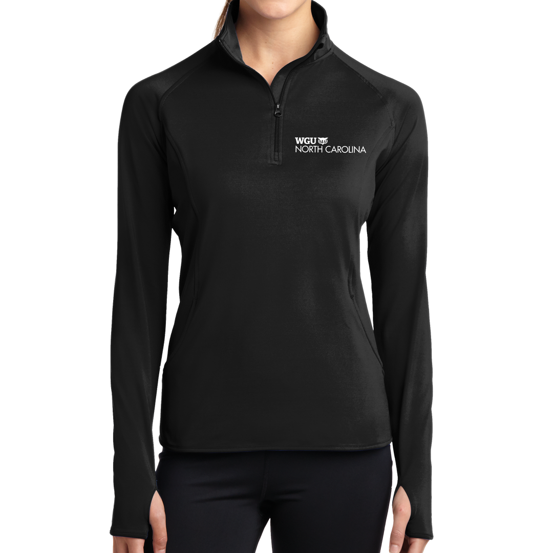 Sport-Tek® Ladies Sport-Wick® Stretch 1/2-Zip Pullover - North Carolina
