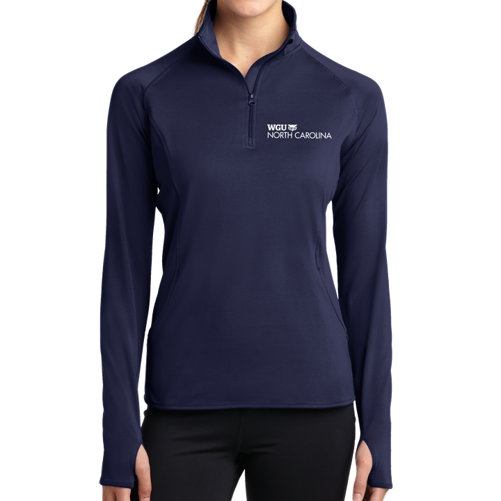 Sport-Tek® Ladies Sport-Wick® Stretch 1/2-Zip Pullover - North Carolina