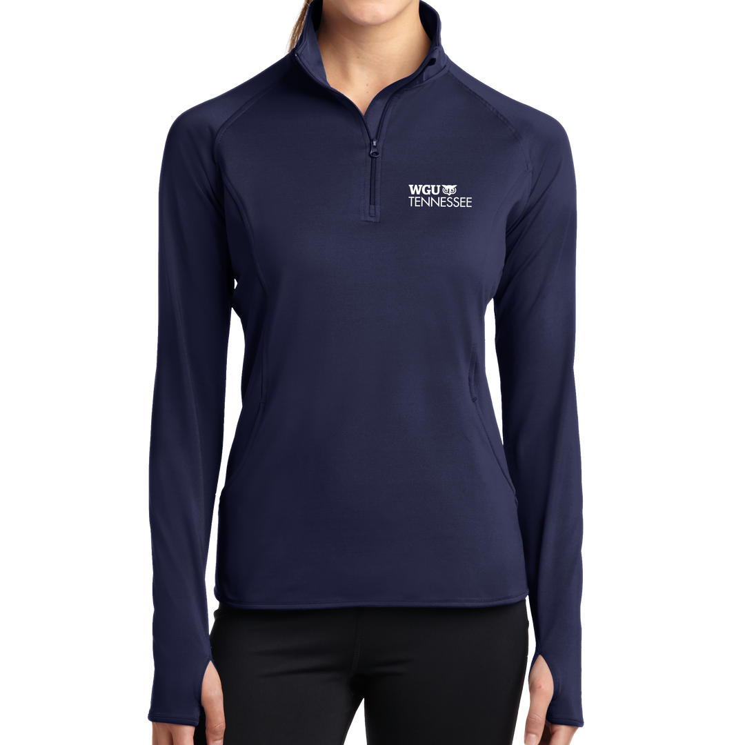 Sport-Tek® Ladies Sport-Wick® Stretch 1/2-Zip Pullover - Tennessee