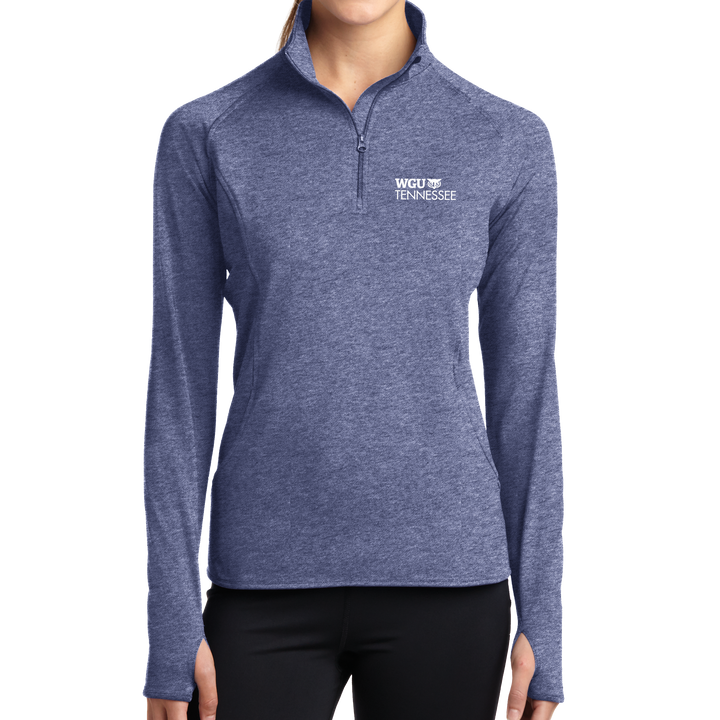 Sport-Tek® Ladies Sport-Wick® Stretch 1/2-Zip Pullover - Tennessee