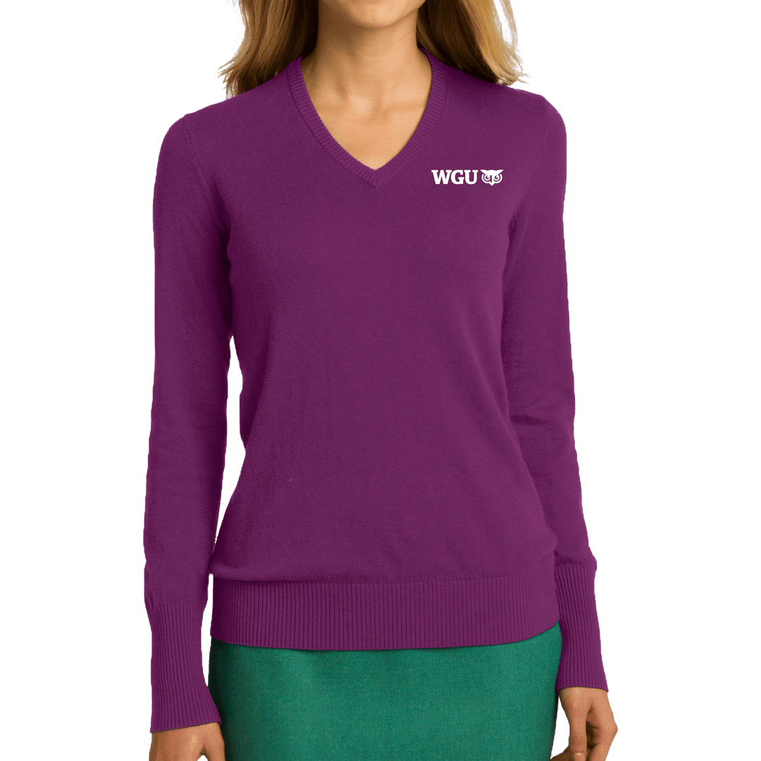 Port Authority Ladies V Neck Sweater WGUstore