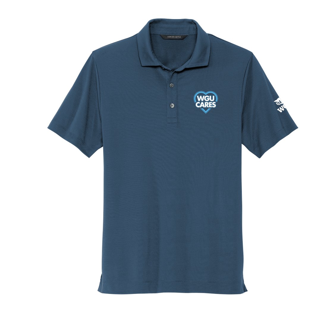 MERCER+METTLE™ Stretch Jersey Polo - WGU Cares