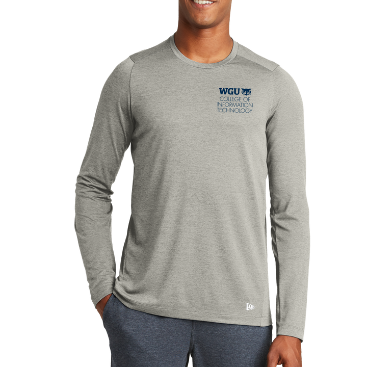 New Era® Series Performance Long Sleeve Crew Tee - COIT