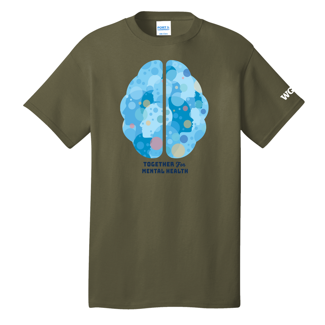 Port & Company® Unisex Core Cotton Tee - Together for Mental Health