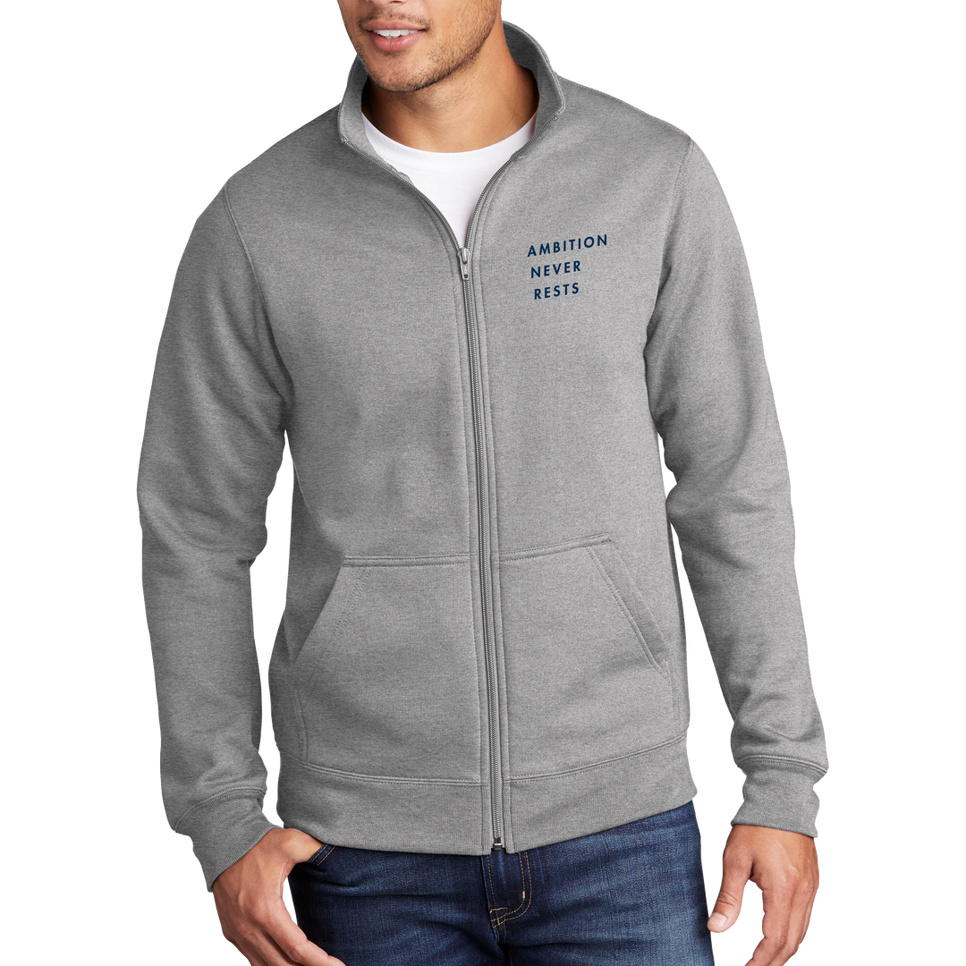 Port & Company Core Fleece Cadet Full-Zip Sweatshirt - ANR