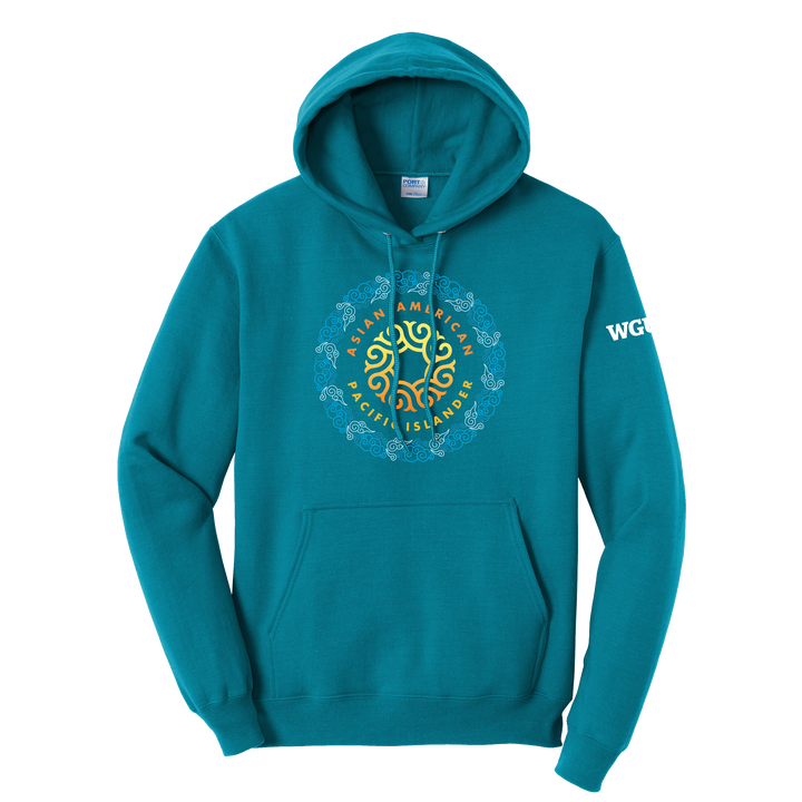 Port & Company Unisex Core Fleece Pullover Hooded Sweatshirt - Asian American Pacific Islander