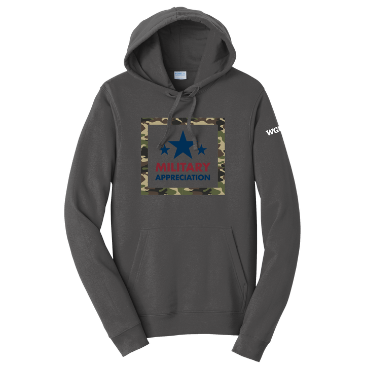 Port & Company Fan Favorite Fleece Pullover Hooded Unisex Sweatshirt - Military Appreciation