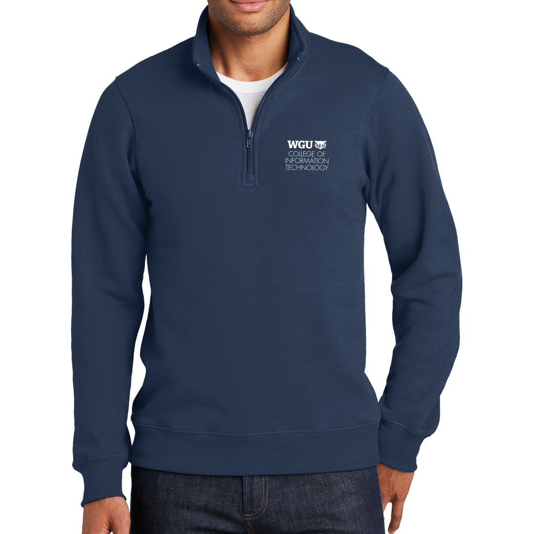 Port & Company® Fan Favorite™ Fleece 1/4-Zip Pullover Sweatshirt WGU - COIT