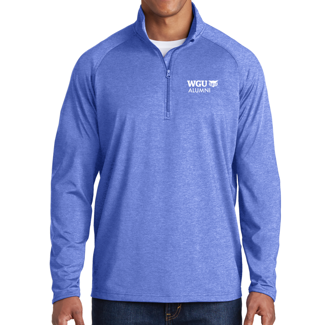 Men's Sport-Tek® Sport-Wick® Stretch 1/2-Zip Pullover - True Navy