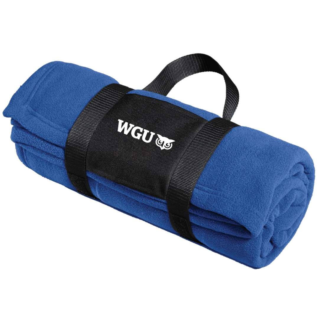 Port Authority® Fleece Blanket with Carrying Strap – WGUstore